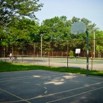 St. George's Park basketball and tennis courts