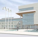 2009 rendering of the new City Hall
