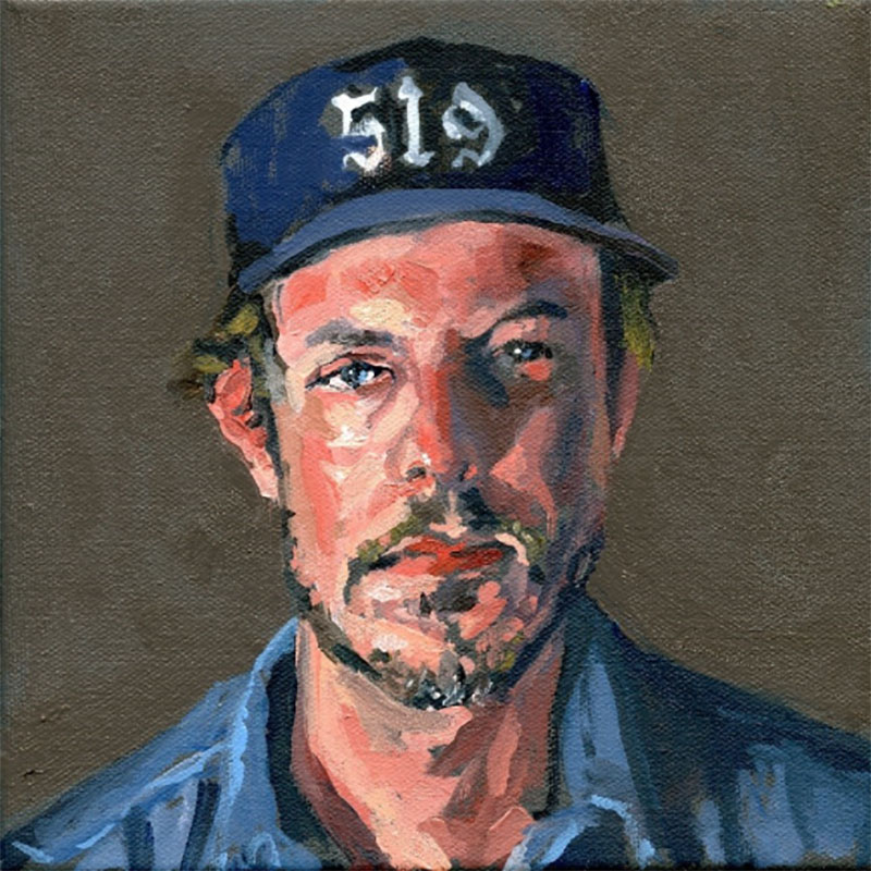 Painting of Kevin Konnyu