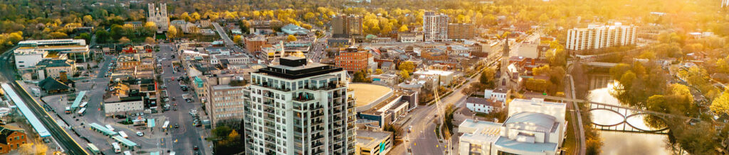 aerial photo of Guelph