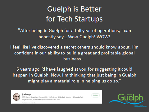 Guelph Is Better For Tech Startups