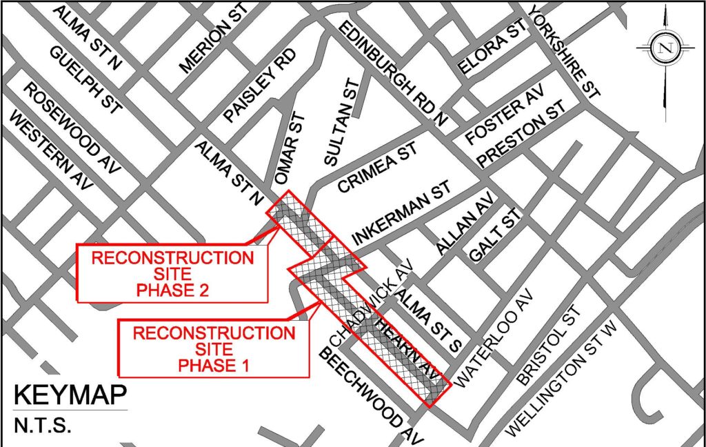 Alma Trunk Sewer reconstruction - Hearn Avenue, Inkerman Street and Alma Street North