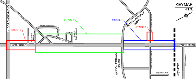 map with stages