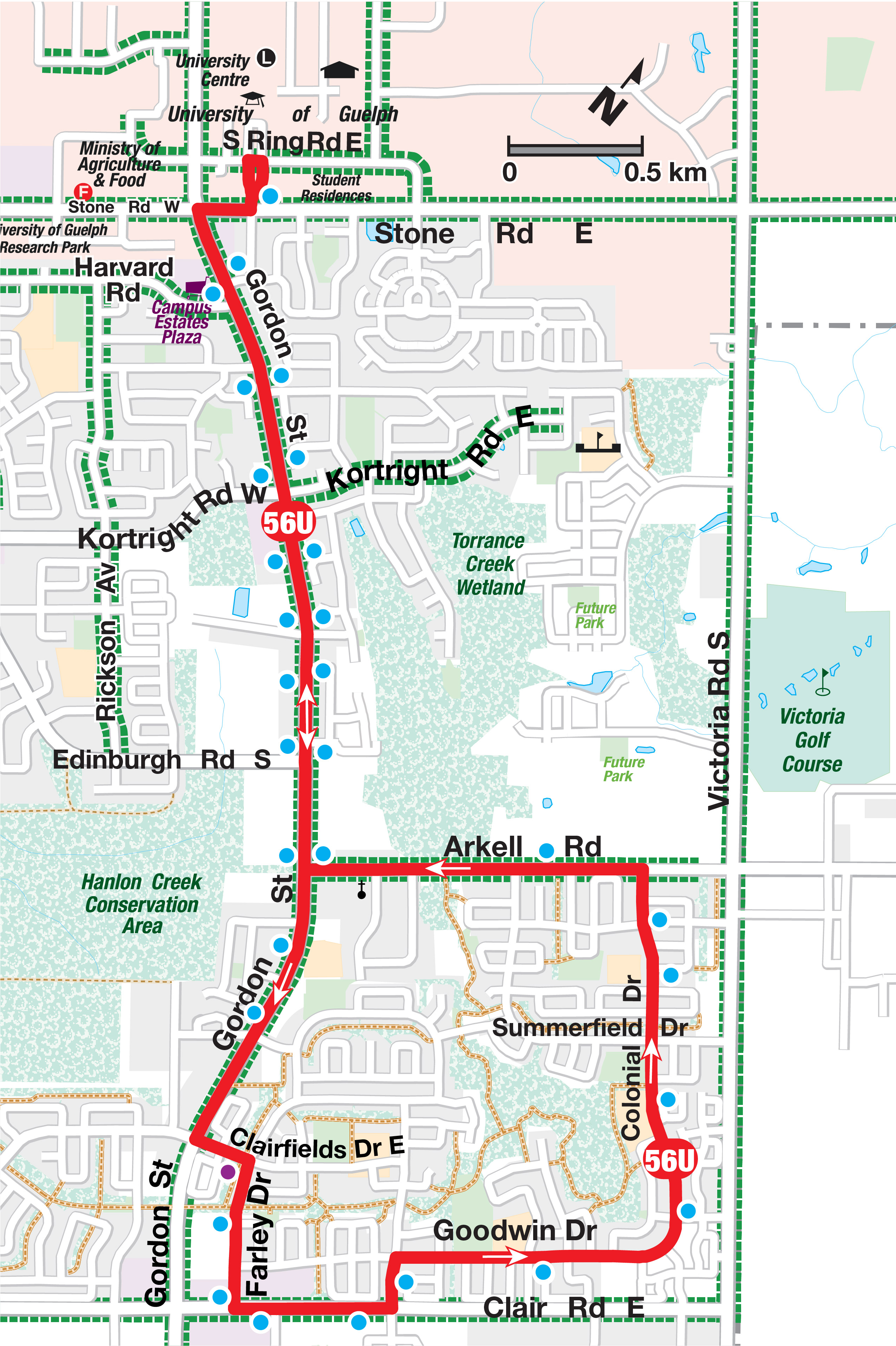 route 56 map