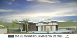 South End Community Park - Rendering Option 2