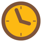 yellow schedule icon
