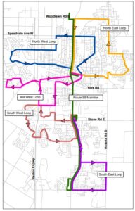 Canada Day Zone Service Map