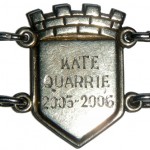 Kate Quarrie engraved