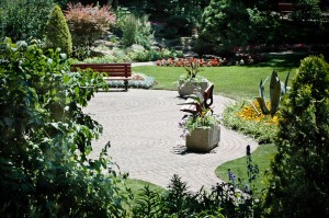 Garden in Riverside Park
