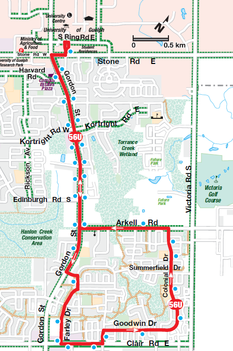 route 56 map